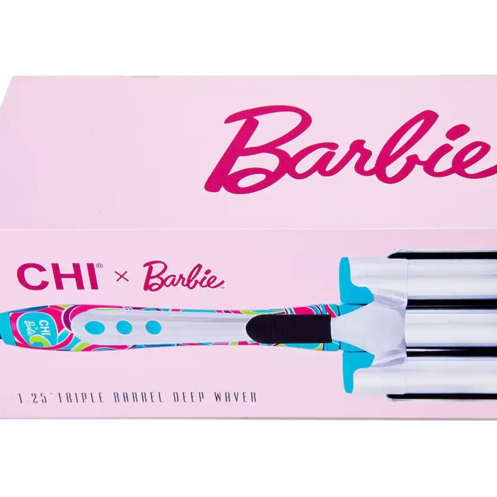 CHI x Barbie 1.25" Triple Barrel Deep Hair Waver